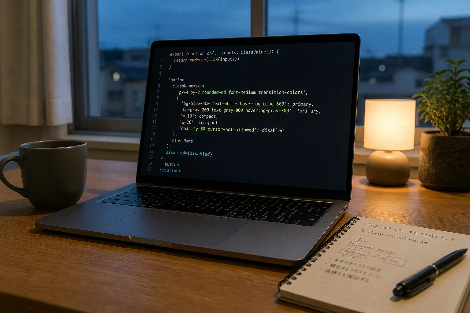 Tailwind CSSの動的クラス生成:clsxとtailwind-mergeによるスタイル崩れ防止
